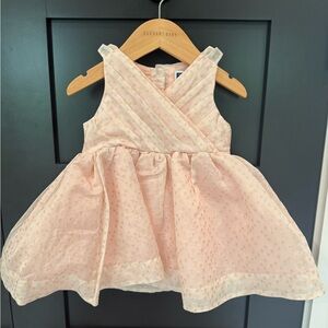 Janie and Jack Soft Peach Dress